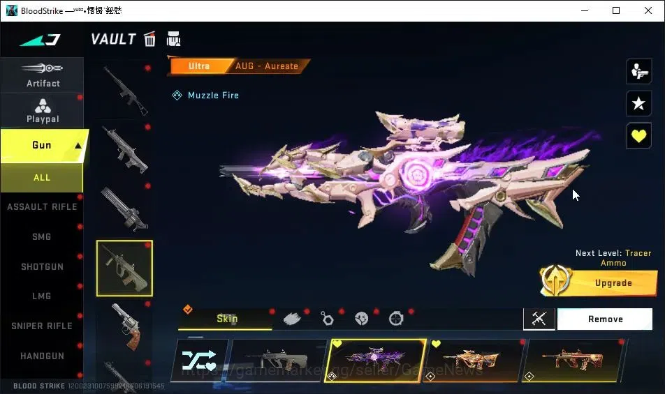 Blood Strike Accounts ASIA|ETERNAL DEagle|11 ULTRA|Collab 7DS[Kar98k,QBZ image 16