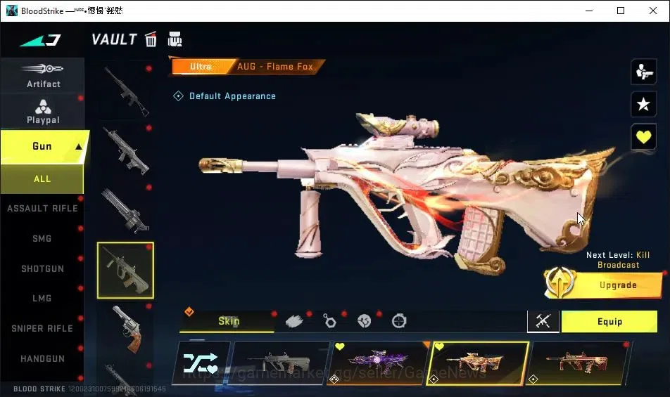 Blood Strike Accounts ASIA|ETERNAL DEagle|11 ULTRA|Collab 7DS[Kar98k,QBZ image 17