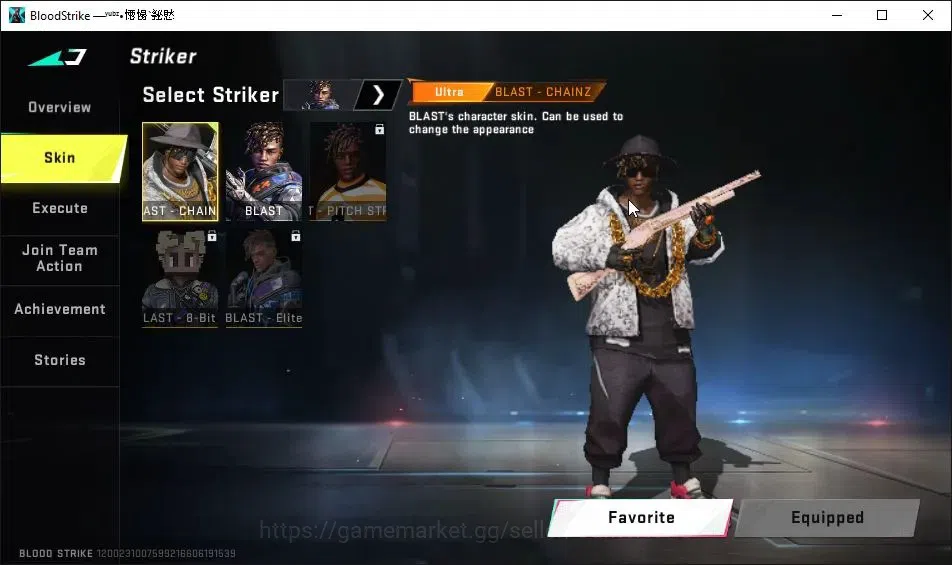 Blood Strike Accounts ASIA|ETERNAL DEagle|11 ULTRA|Collab 7DS[Kar98k,QBZ image 3