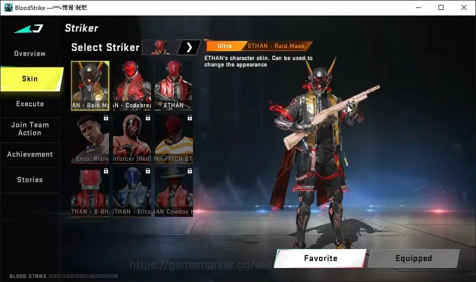 Blood Strike Accounts ASIA|ETERNAL DEagle|11 ULTRA|Collab 7DS[Kar98k,QBZ image 4