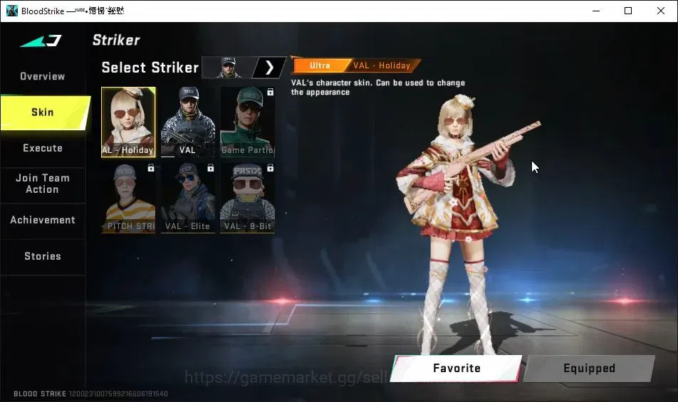 Blood Strike Accounts ASIA|ETERNAL DEagle|11 ULTRA|Collab 7DS[Kar98k,QBZ image 8