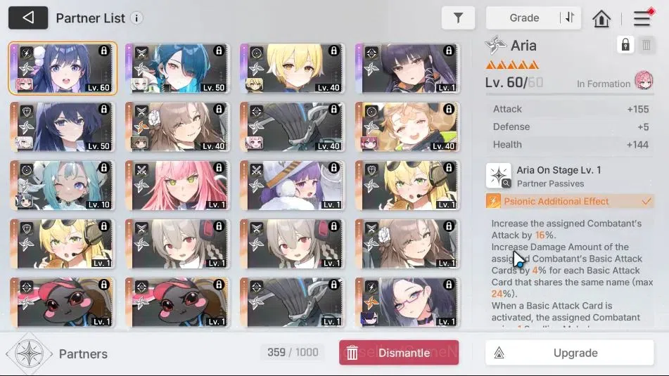 Chaos Zero Nightmare Accounts ASIA|Lv 52|10 SSR (HeidemarieM1,Diana,Rita,Tiphera image 5