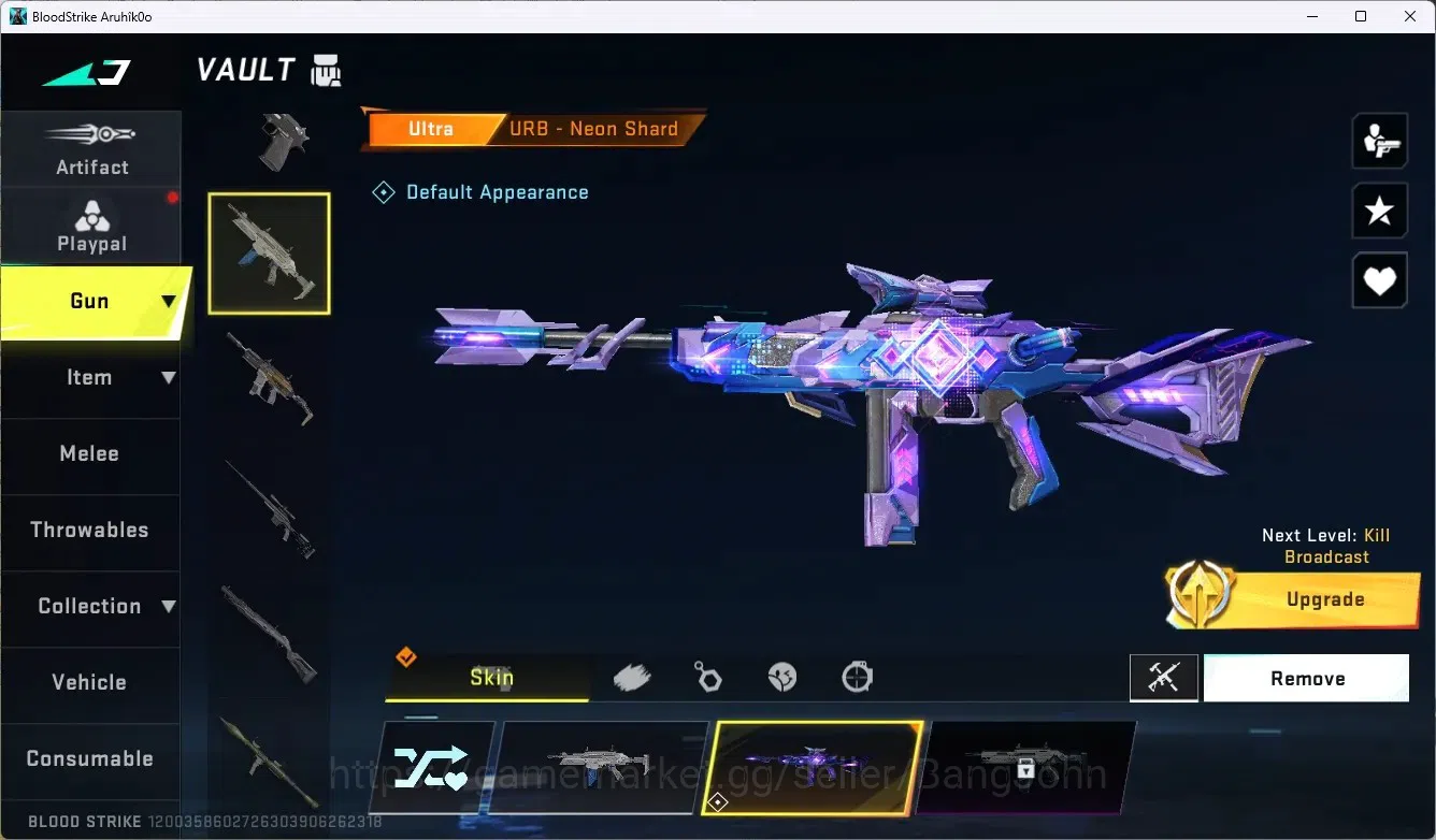 Blood Strike Accounts ASIA | 1 ETERNAL: Uzi-Scorpius | 3 ULTRA GUN | 1 U image 3