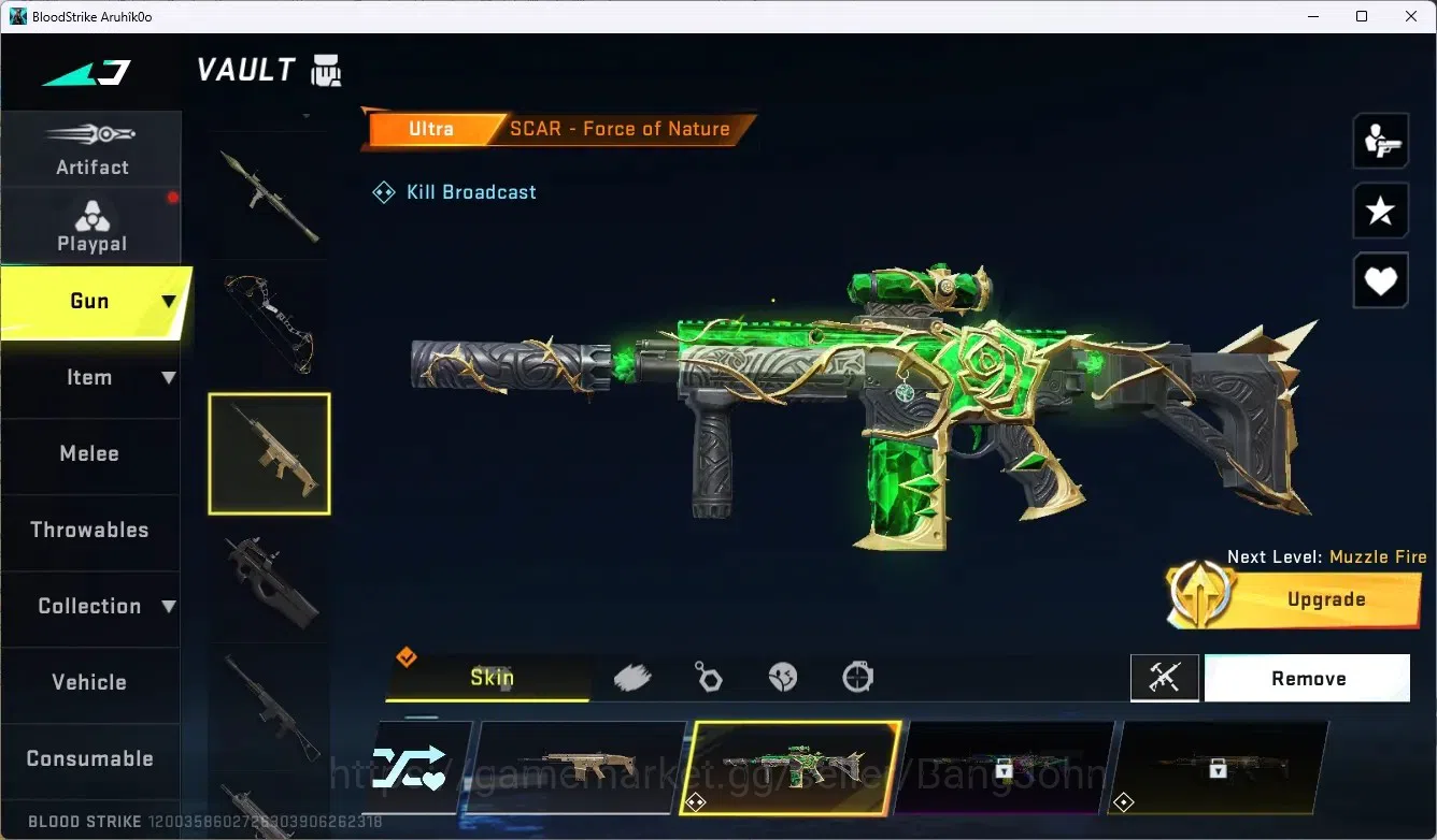 Blood Strike Accounts ASIA | 1 ETERNAL: Uzi-Scorpius | 3 ULTRA GUN | 1 U image 4