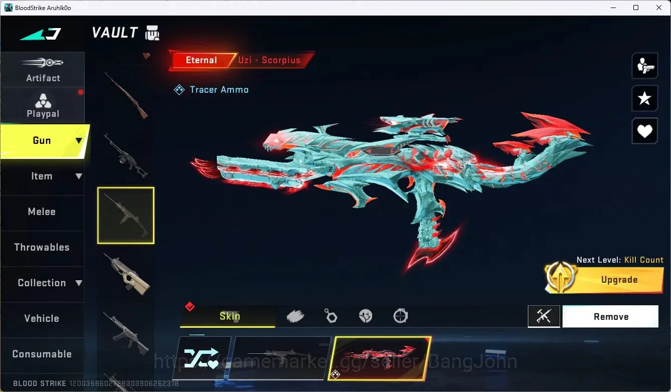 Blood Strike Accounts ASIA | 1 ETERNAL: Uzi-Scorpius | 3 ULTRA GUN | 1 U image 5