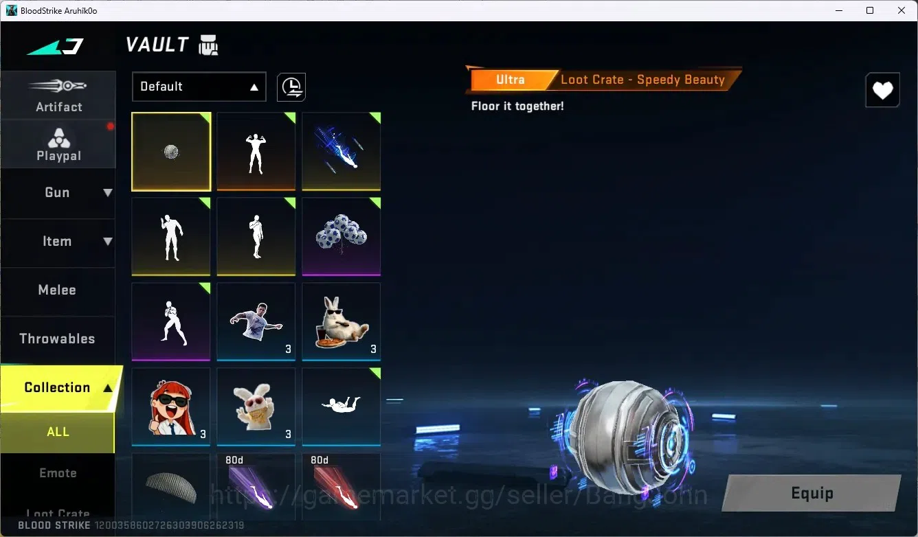 Blood Strike Accounts ASIA | 1 ETERNAL: Uzi-Scorpius | 3 ULTRA GUN | 1 U image 8
