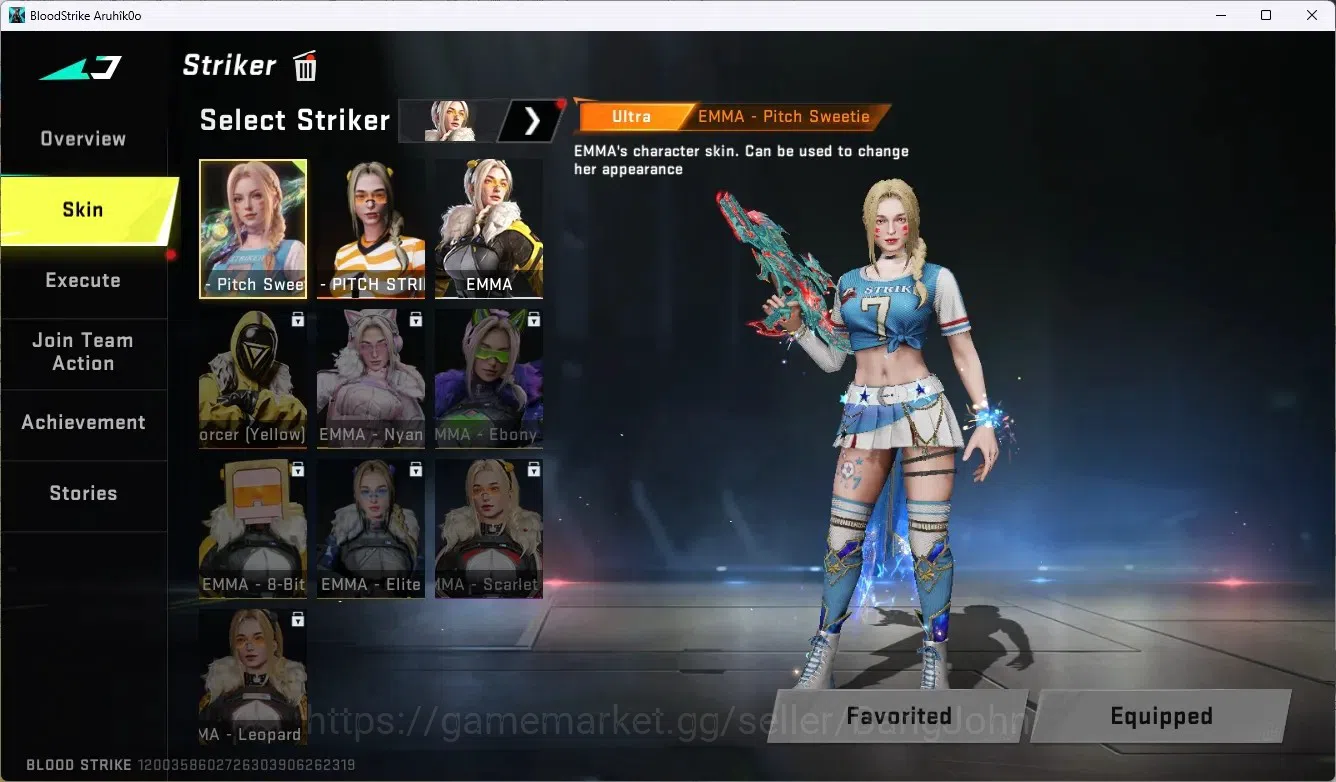 Blood Strike Accounts ASIA | 1 ETERNAL: Uzi-Scorpius | 3 ULTRA GUN | 1 U image 9
