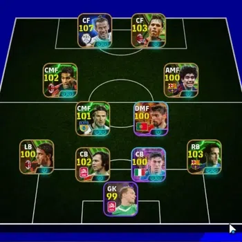 eFootball Accounts Legends & Iconic Players Android|Big Time Gareth Bale|15 Epic Marco van Basten,Belletti,Franz