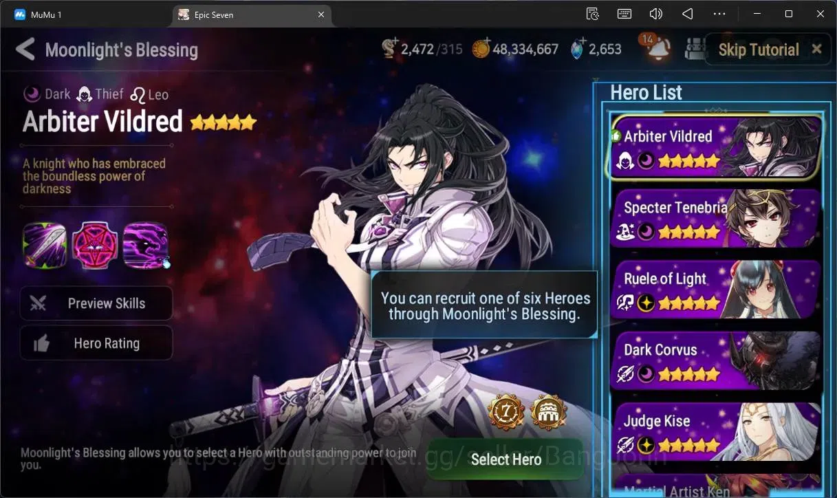 Epic Seven Accounts High-End Global Unverif |11 ML (E Ilynav,LW Piera,SOTD Diene,Straze,L Cermia, Etc)|PoH+Bless ON|SS 16