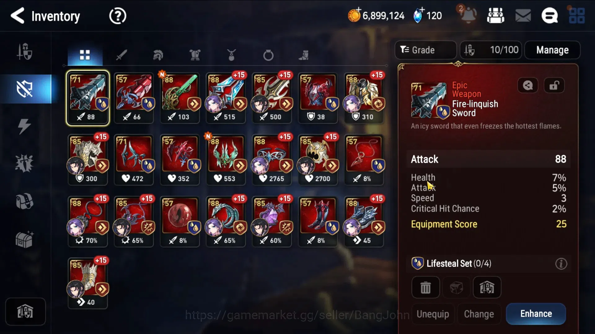 Epic Seven Accounts Starter Global Unverif | Fresh Starter | ML NC Landy+Fumyr(+Art) | PoH+Bless ON | 800 MM | Stigma 4.1K 4
