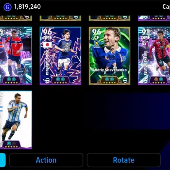 eFootball Accounts Legends & Iconic Players Mobile|PW 3154|Gianluigi Buffon BigT,Rio Ferdinand Epic,Noni Madueke
