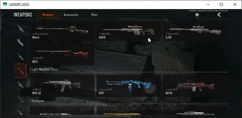 Arena Breakout Accounts MOBILE Lv30|SV 55M|CV 25M|Battle Machete|AR57 Symp image 11