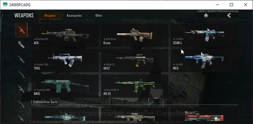 Arena Breakout Accounts MOBILE Lv30|SV 55M|CV 25M|Battle Machete|AR57 Symp image 13