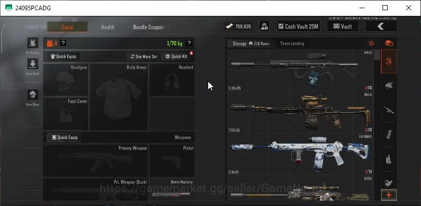 Arena Breakout Accounts MOBILE Lv30|SV 55M|CV 25M|Battle Machete|AR57 Symp image 18