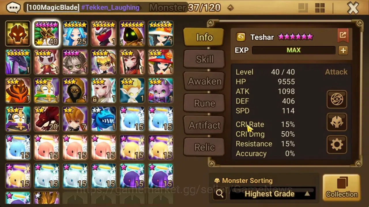 Summoners War: Sky Arena Accounts GLOBAL|Lv 25|Ready Gacha|120 12YSC,+ 160 11YSC + 3 image 10