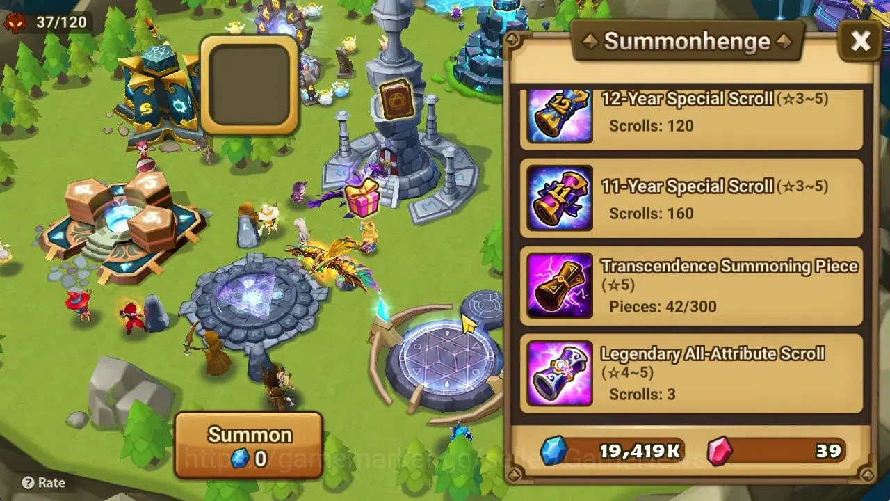Summoners War: Sky Arena Accounts GLOBAL|Lv 25|Ready Gacha|120 12YSC,+ 160 11YSC + 3 image 12