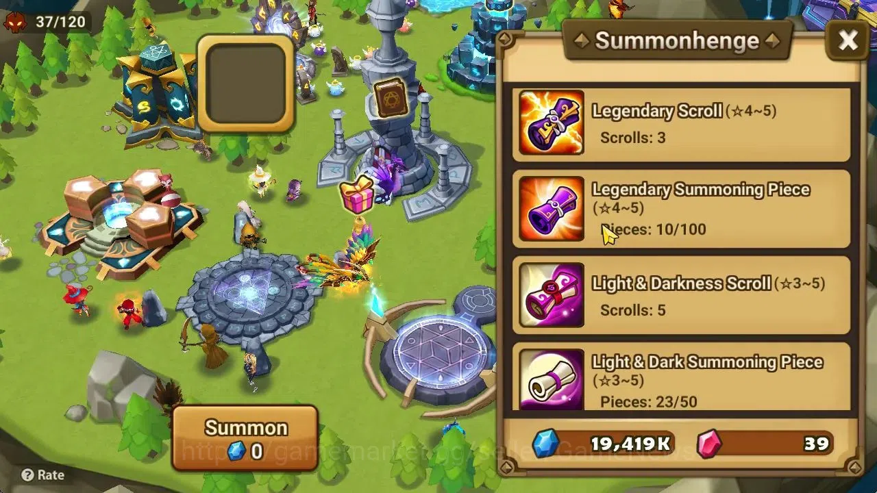 Summoners War: Sky Arena Accounts GLOBAL|Lv 25|Ready Gacha|120 12YSC,+ 160 11YSC + 3 image 13