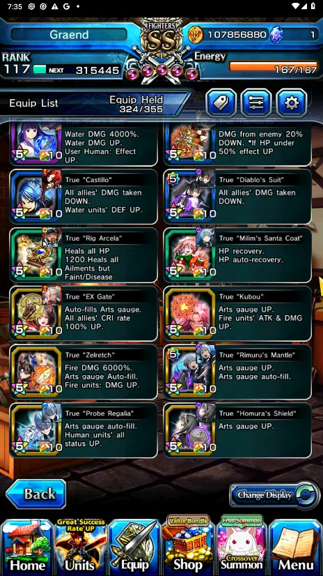 Grand Summoners Accounts GLOBAL | Ascend 28 | Houka TW, Roy TW, Rimuru TW, image 15
