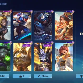 Mobile Legends: Bang Bang Accounts Collector Global|158S|Expert|Collector: Natalia|Aniv: Akai,Lolita|SABER