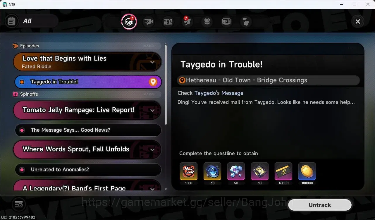 Neverness to Everness Accounts SEA | Lv 22 | Starter | 1 S Limit Nanally + 1 S St image 13