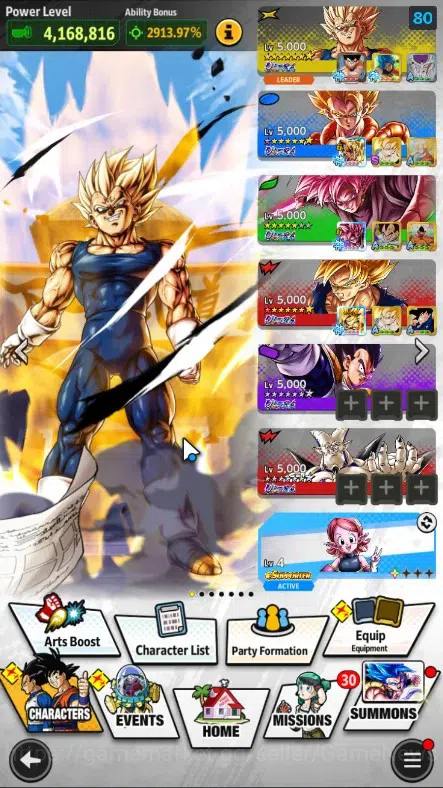 Dragon Ball Legends Accounts 215M Total Power|LV 149|6UL+1LR+11LL|SS Goku Black image 2