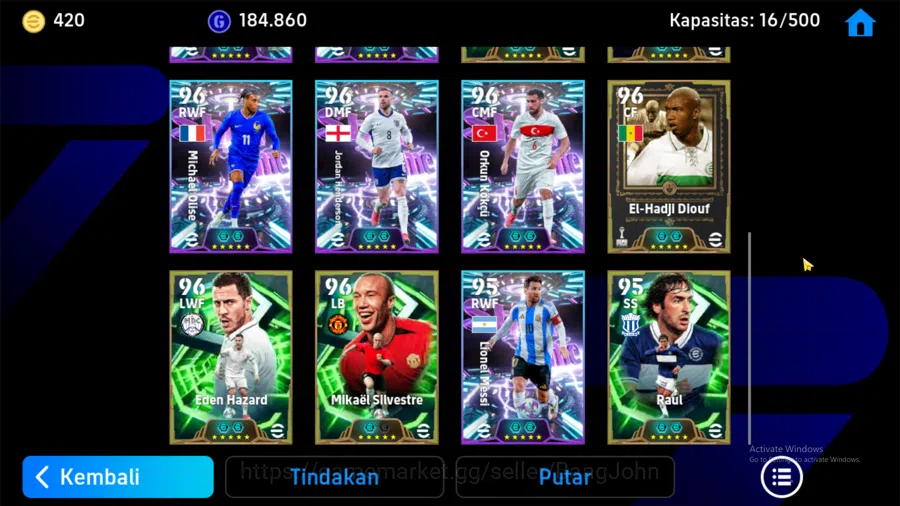 eFootball Accounts Others Power 3180 | lothar matthaus epic db | albert ferrer epic db | jack grealish show time | EFB656B 5