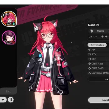 Neverness to Everness Accounts GLOBAL NA|1 SSR Limited Nanally+ 5 SR(Aurelia,Adle image 1