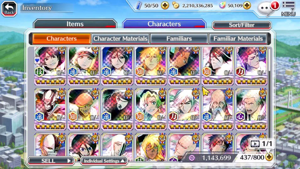 Bleach: Brave Souls Accounts [GLOBAL]50K Orb|TYBW26[Bambietta,Liltotto],10th An image 11