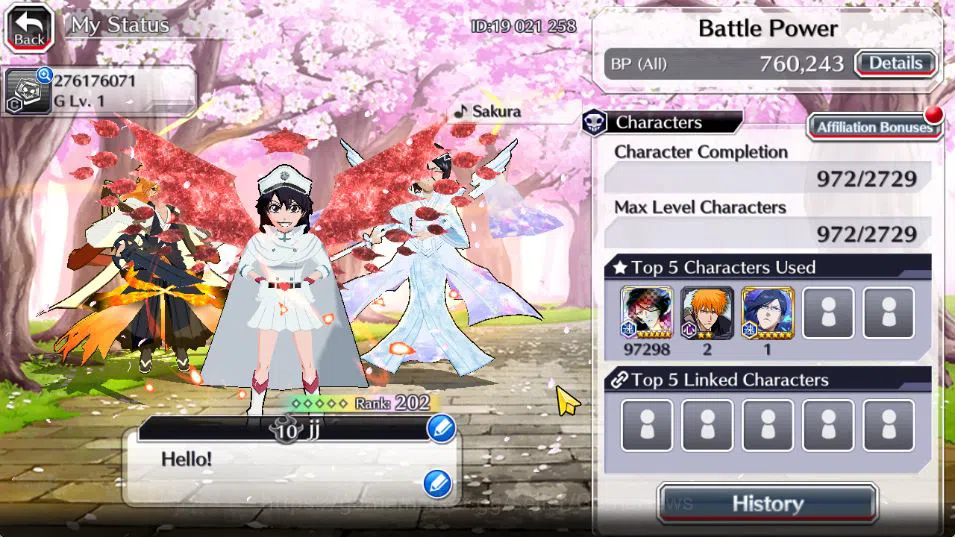 Bleach: Brave Souls Accounts [GLOBAL]50K Orb|TYBW26[Bambietta,Liltotto],10th An image 16