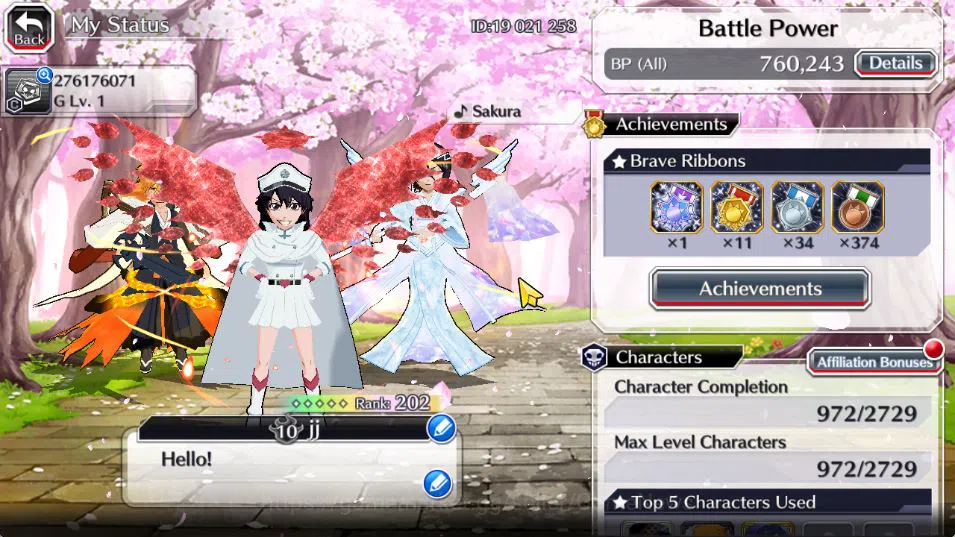 Bleach: Brave Souls Accounts [GLOBAL]50K Orb|TYBW26[Bambietta,Liltotto],10th An image 17