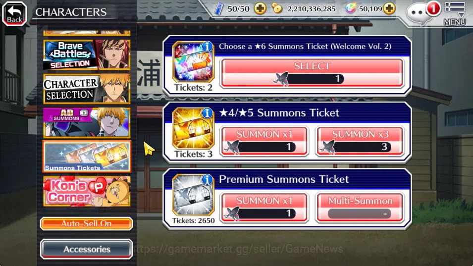 Bleach: Brave Souls Accounts [GLOBAL]50K Orb|TYBW26[Bambietta,Liltotto],10th An image 4