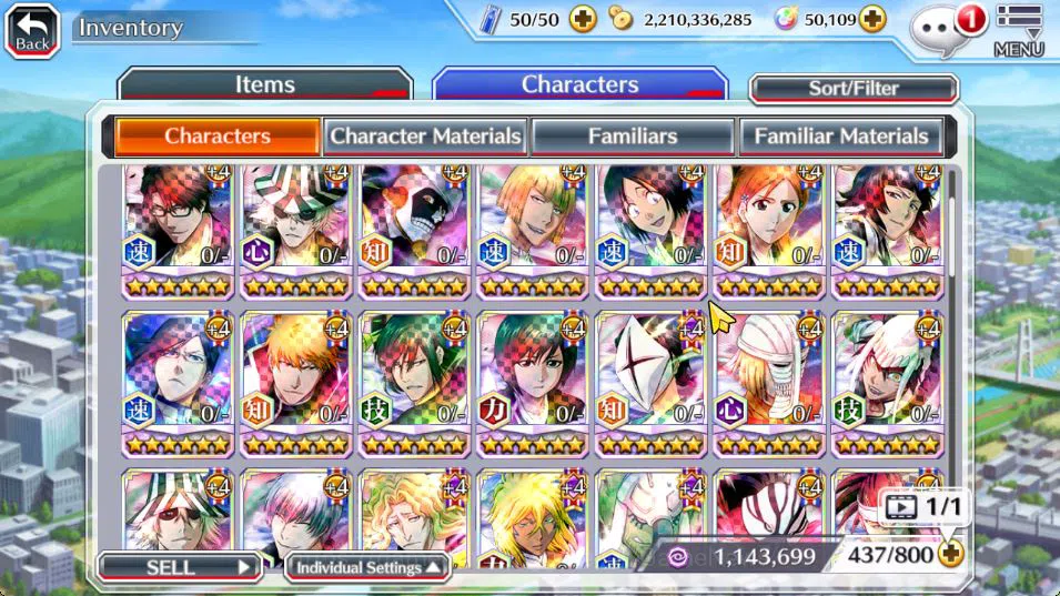 Bleach: Brave Souls Accounts [GLOBAL]50K Orb|TYBW26[Bambietta,Liltotto],10th An image 9