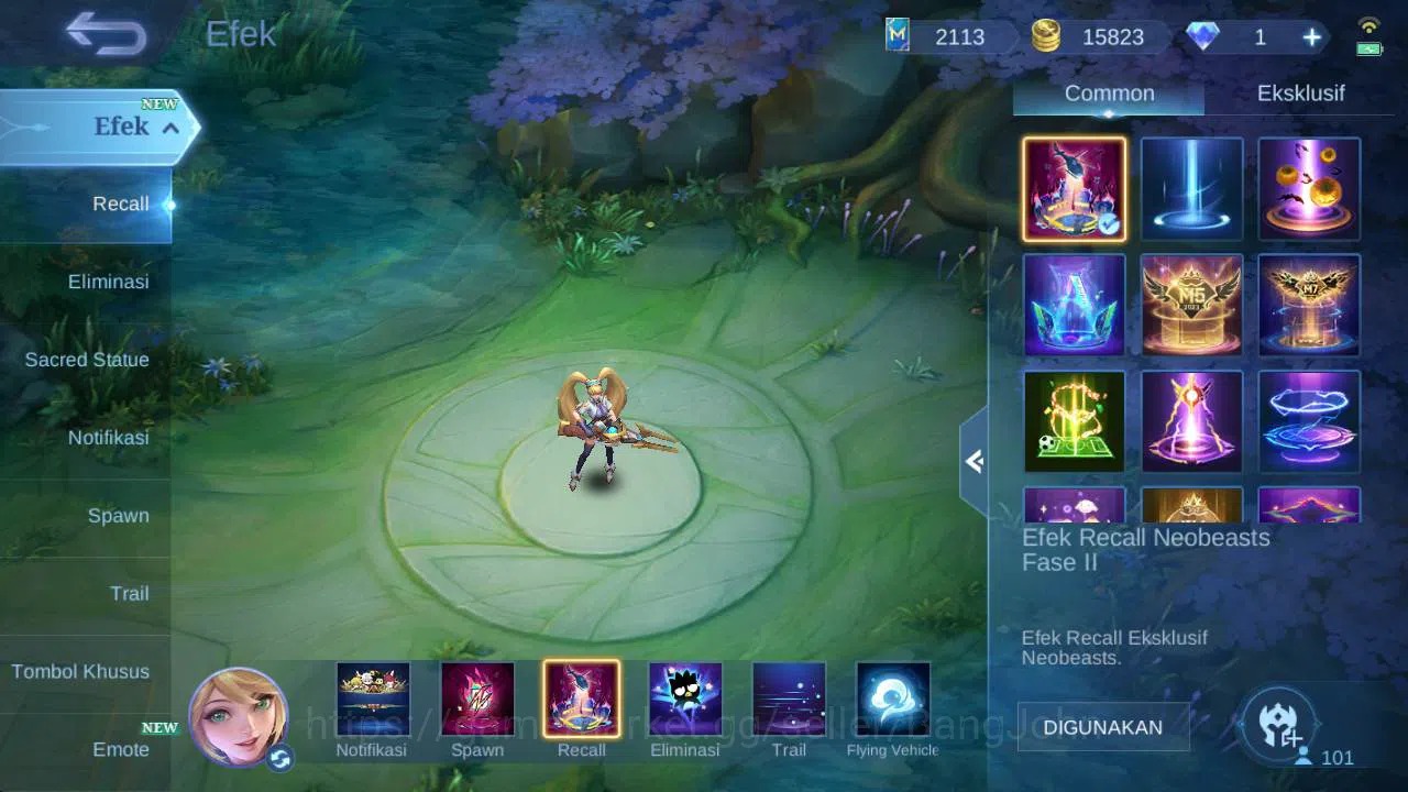 Mobile Legends: Bang Bang Accounts skin 183, Hero 101, allstar Moskov, annual Lesley, image 4