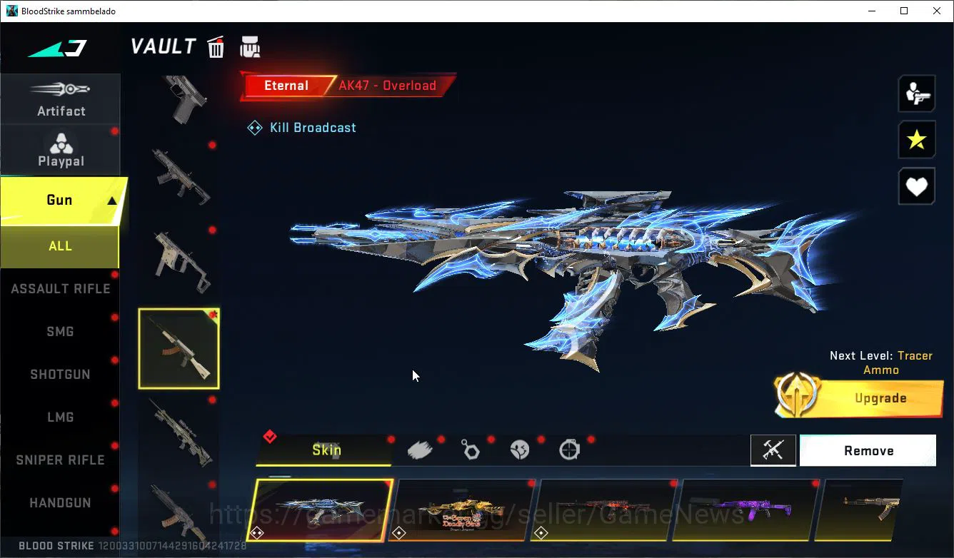 Blood Strike Accounts ASIA|ETERNAL Lv2 AK47-Overlord,Collab 7DS[AK47,Kar image 11