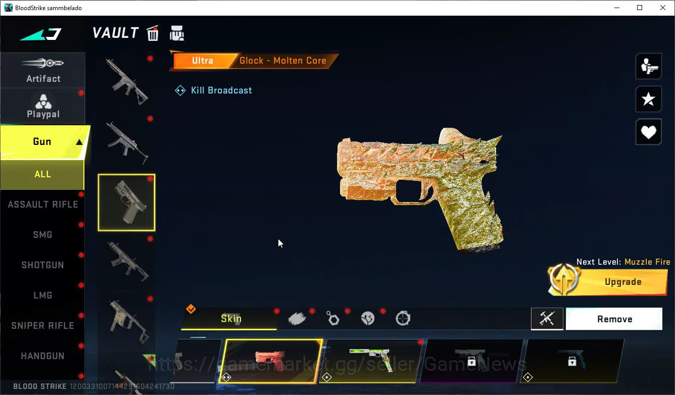 Blood Strike Accounts ASIA|ETERNAL Lv2 AK47-Overlord,Collab 7DS[AK47,Kar image 16