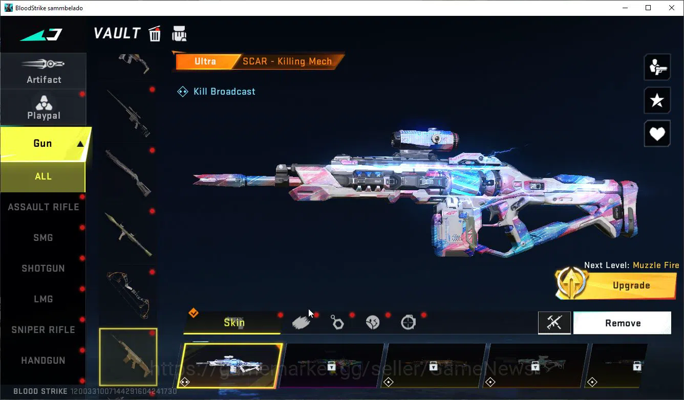 Blood Strike Accounts ASIA|ETERNAL Lv2 AK47-Overlord,Collab 7DS[AK47,Kar image 18