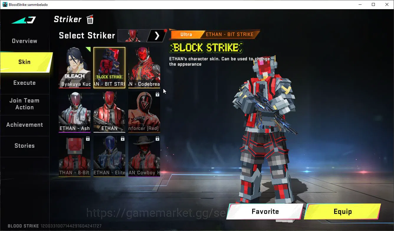 Blood Strike Accounts ASIA|ETERNAL Lv2 AK47-Overlord,Collab 7DS[AK47,Kar image 5