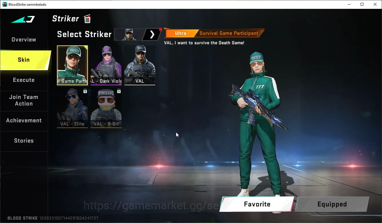 Blood Strike Accounts ASIA|ETERNAL Lv2 AK47-Overlord,Collab 7DS[AK47,Kar image 8