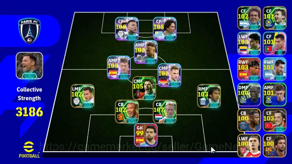 eFootball Accounts Android|Epic Ronald Koeman,Steven Gerrard,Raul,Sho image 1