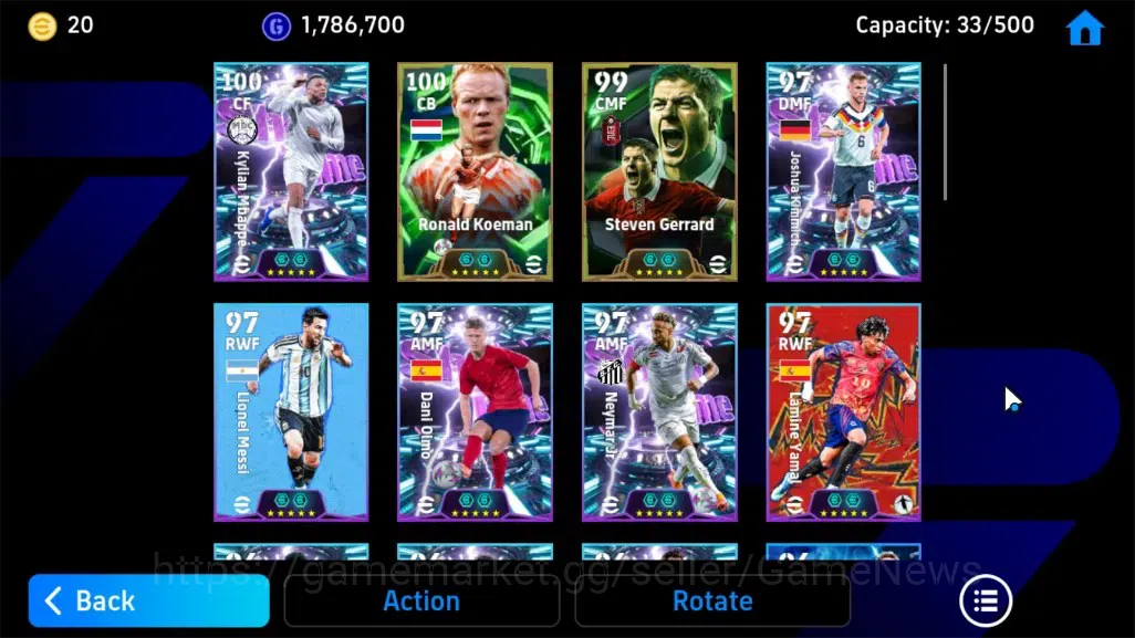 eFootball Accounts Android|Epic Ronald Koeman,Steven Gerrard,Raul,Sho image 4