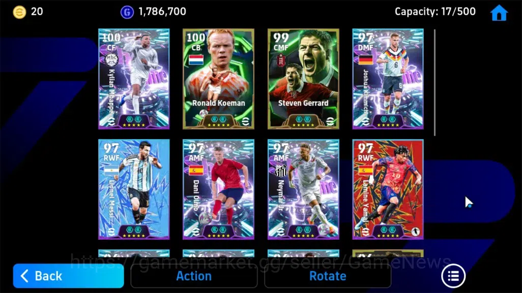 eFootball Accounts Android|Epic Ronald Koeman,Steven Gerrard,Raul,Sho image 7