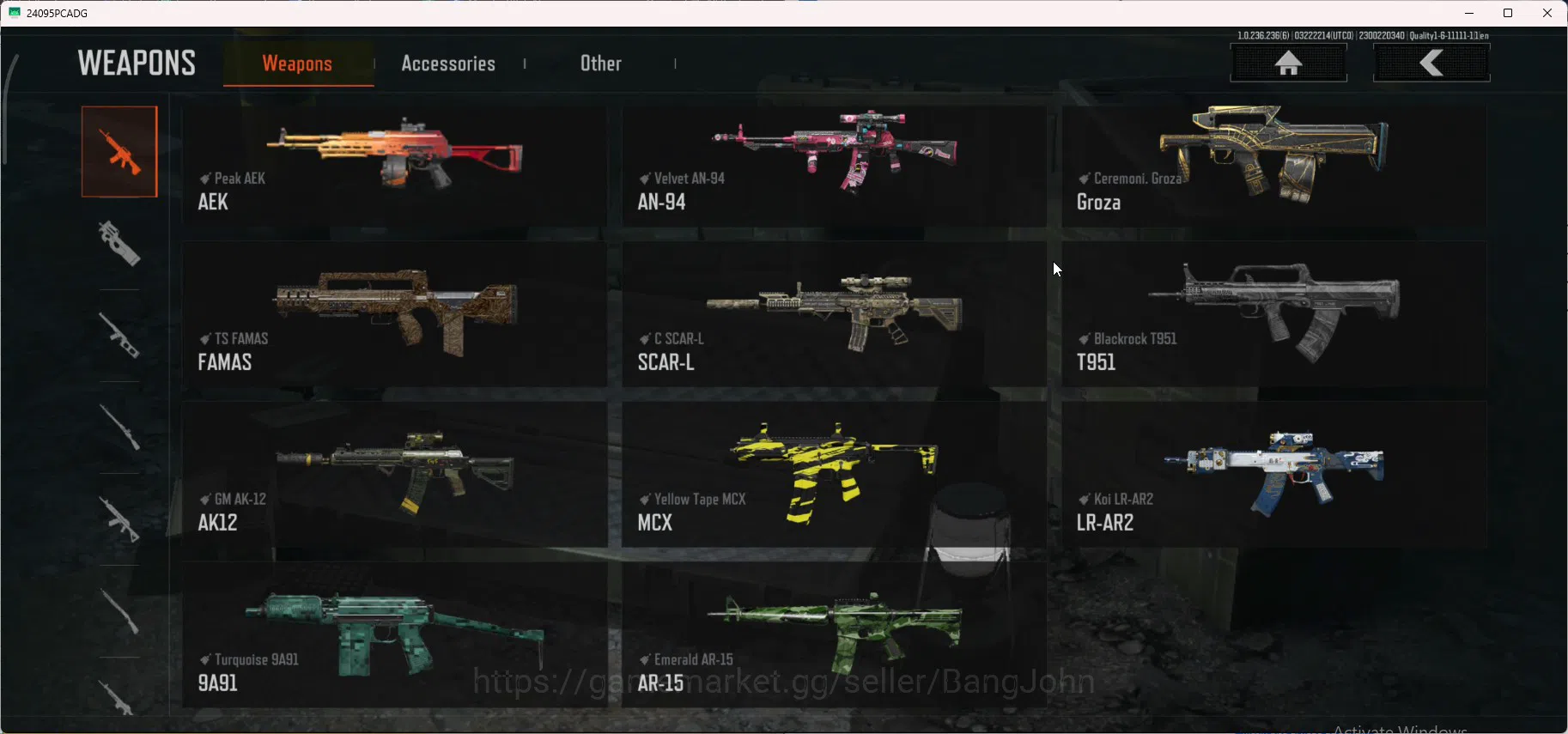 Arena Breakout Accounts High Value Mobile|Lvl 30|SV 107.8M|CV 93M|5 WP Legend Skins|3 WP GFL Collab Skins|2 Epic Suits|2 15