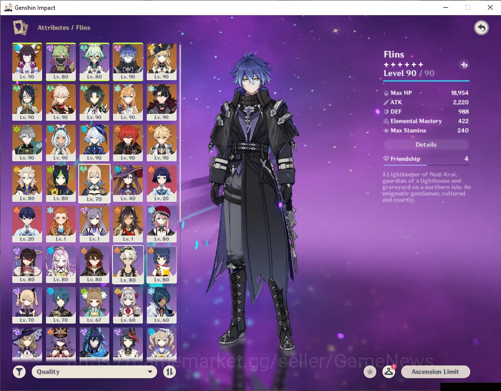 Genshin Impact Accounts ASIA|AR 58|12 Limited +4(*5Weapon)|Escoffier+Sign, image 14
