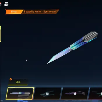Blood Strike Accounts Starter ASIA|Ultra Melee Butterfly Knife Synthwave|Collab AOT M4A1 Battle of Faith|Ultra FN2000