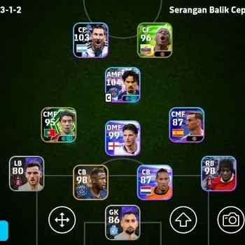 eFootball Accounts High-End Android|PW 2880|EPIC RuiCosta,Showtime Vitinha LamineYamal LionelMessi Jackson|CheckSS EFB3618B