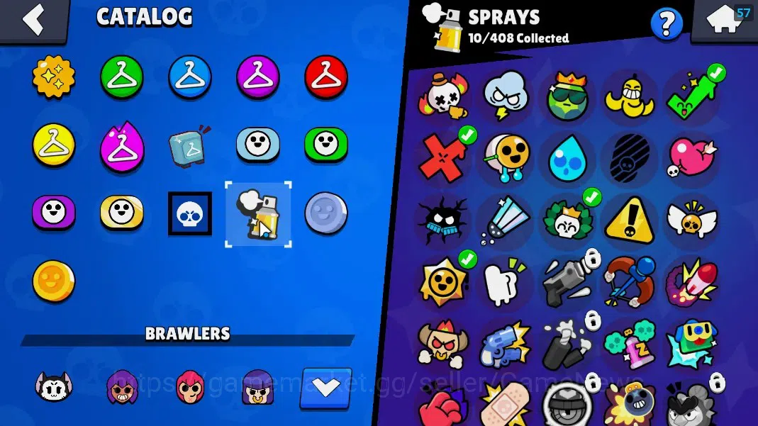 Brawl Stars Accounts 1539 Trophy|30 Brawler 2Max|Griff Full Buffies|4k image 18