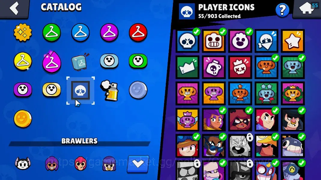 Brawl Stars Accounts 1539 Trophy|30 Brawler 2Max|Griff Full Buffies|4k image 19