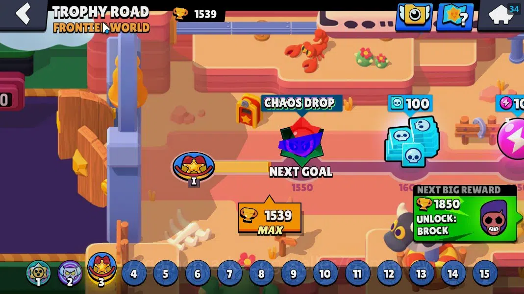 Brawl Stars Accounts 1539 Trophy|30 Brawler 2Max|Griff Full Buffies|4k image 5