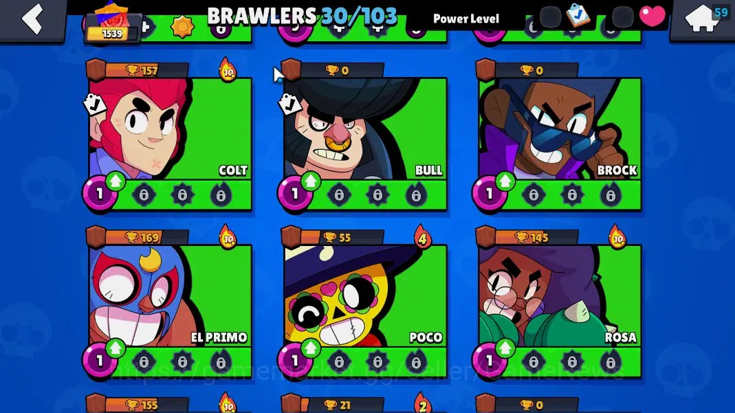 Brawl Stars Accounts 1539 Trophy|30 Brawler 2Max|Griff Full Buffies|4k image 8