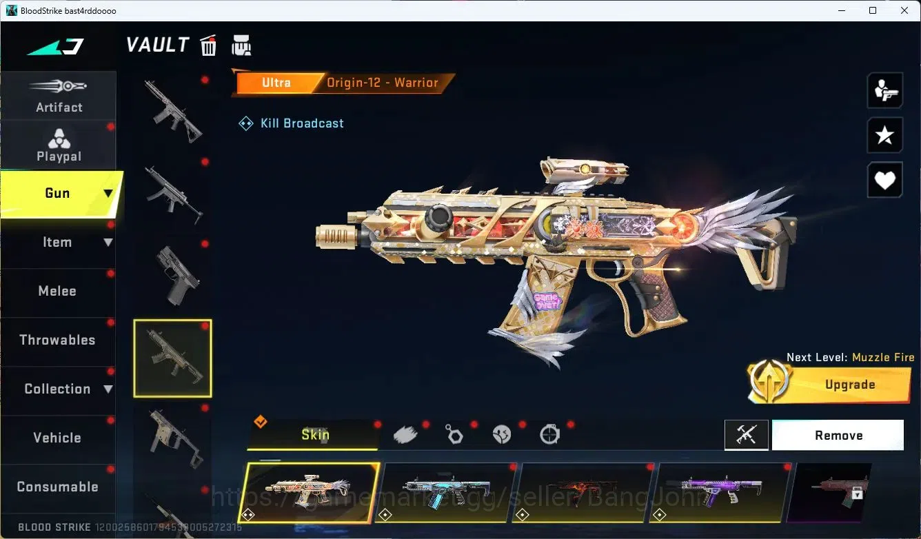 Blood Strike Accounts ASIA | 2 AOT | 4 7DS | 1 BLEACH | 1 ULTRA MELEE |  image 10